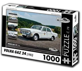 Puzzle RETRO-CARS nr 78 Wołga GAZ 24 (1983) / 1000 elementów / 66 × 47 cm