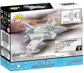 Cobi 5929 Siły Zbrojne F-16 C Fighting Falcon / 1:300 / 54 kostki