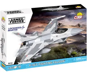 Cobi 5910 Polski myśliwiec F-16C Fighting Falcon / 463 kostki / 1 figurka / 1:48 / od 8 lat