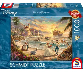 Puzzle Schmidt Disney: Mała Syrenka - Celebracja Miłości / 1000 elementów / od 12 lat