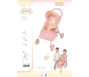 DeCuevas 90570 Honey 2026 / Wózek dla lalek / sportowy / 55 cm / od 3 lat