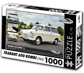 Puzzle RETRO-CARS nr 70 Trabant 600 Kombi (1963) / 1000 elementów / 66 x 47 cm