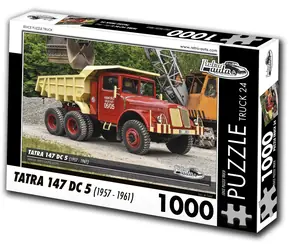 Puzzle RETRO-CARS CIĘŻARÓWKA nr 24 Tatra 147 DC 5 (1957-1961) / 1000 elementów / 66 × 47 cm