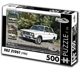 Puzzle RETRO-CARS nr 26 VAZ 21061 (1986) / 500 elementów