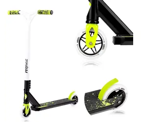 Hulajnoga Lionelo Whizz Green Lime Black / Freestyle / ładowność 100 kg / rama aluminiowa / ABEC-9