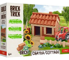 Zestaw do budowania klocków Trefl BRICK TRICK Cottage M / 85 części