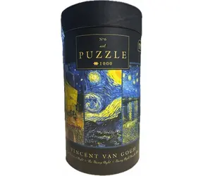 INTERDRUK Puzzle Art 6: Kolaż nocny / 1000 elementów / 67 x 48 cm