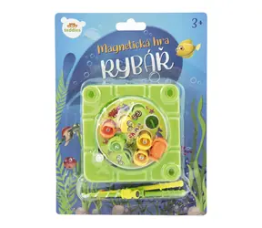 MISIKI Gra magnetyczna Rybak / 8 rybek / 2 wędki