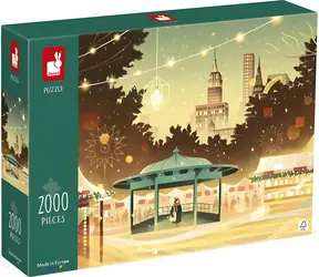 JANOD Puzzle New York Bustle / 2000 elementów / 68,2 x 96,2 cm