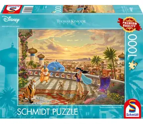Puzzle Schmidt Disney: Dżasmina i Aladyn / 1000 elementów / od 12 lat