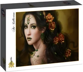 GRAFIKA Puzzle Golden Rose / 1000 elementów / 69 x 47,8 cm