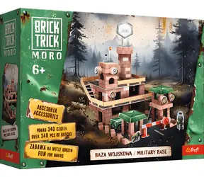 Zestaw konstrukcyjny Trefl BRICK TRICK Moro: Baza wojskowa XL / 340 części / wiek 6+