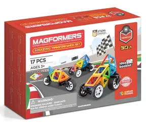 Magnetyczny zestaw konstrukcyjny MAGFORMERS Transform Wheel Bugs / 17 elementów / od 3 lat