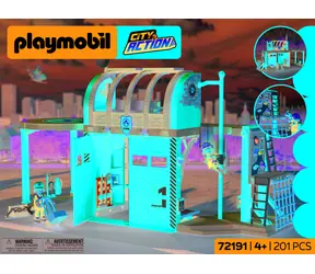 Playmobil Fire 72191 Duża straż pożarna / zestaw konstrukcyjny