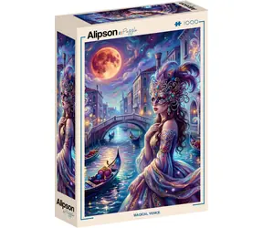 ALIPSON Puzzle Magiczna Wenecja / 1000 elementów / 47,8 × 69 cm