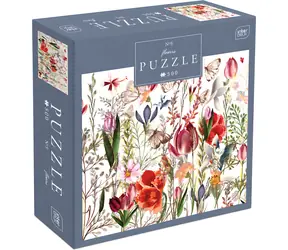INTERDRUK Puzzle Kwiaty Łąkowe / 500 elementów / 47 × 33 cm