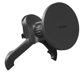 Puro Regulowany uchwyt samochodowy MagSafe czarny / Uchwyt samochodowy / MagSafe