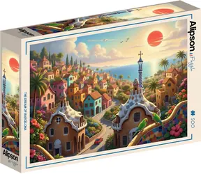 ALIPSON Puzzle Sen o Barcelonie / 500 elementów