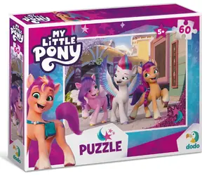 Puzzle DODO My Little Pony: W mieście / 60 elementów / 32 x 23 cm
