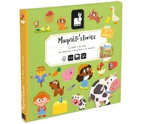 Farma Magnetycznych Opowieści JANOD / Książka magnetyczna / 30 magnesów