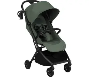Wózek sportowy Lionelo Sia Green Emerald / Waga 5,9 kg / Po złożeniu 51x49x18 cm / Magnetyczna klamra do paska