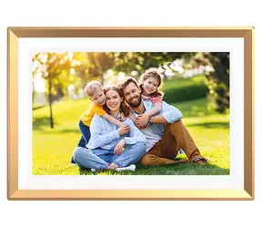 Arzopa D10 złota / Cyfrowa ramka na zdjęcia / 10,1" / 1280x800 / 32GB / WiFi