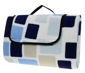 Kostka CALTER FAMILY II / Koc piknikowy / 200 × 180 cm / folia aluminiowa