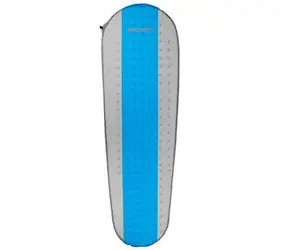 Spokey AIR MAT szaro-niebieski / Mata samopompująca / 185 x 55 x 3 cm / R- Value 3