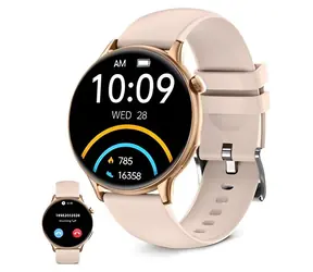 Ksix Core 2 różowy / Smartwatch / AMOLED / 1,43"