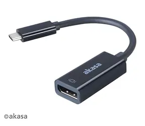Akasa AK-CBCA05-15BK czarny / Adapter / USB-C do DisplayPort