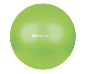 Piłka gimnastyczna Spokey FITBALL zielona / 55 cm / pompka w zestawie