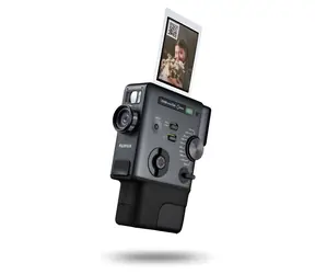Fujifilm INSTAX MINI EVO CINEMA czarny / Aparat natychmiastowy / LCD / CMOS / Bluetooth / wideo
