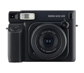 Fujifilm Instax WIDE 400 czarny / Aparat natychmiastowy / format papieru 86 x 108 mm / 4X baterie AA