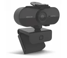 Dicota Webcam PRO PLUS Full HD czarny / Kamera internetowa / 1920x1080 / USB 2.0 / mikrofon / 110°