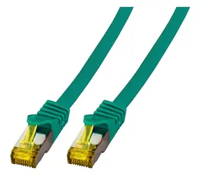 EFB Cat6a zielony / Kabel krosowy / S/FTP / Cat7 Rohkabel / 25 m / RJ-45 / LSZH