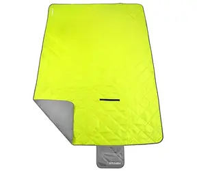 Spokey Canyon szaro-zielony / Koc piknikowy / 200x140 cm