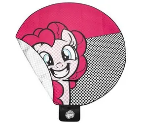Spokey PICNIC PIUMA MY LITTLE PONY różowy / Koc piknikowy okrągły / średnica 150 cm