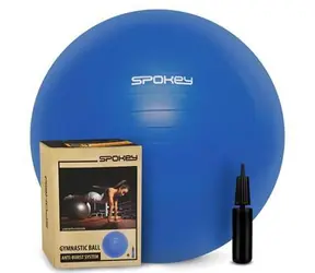Spokey FITBALL niebieska / Piłka gimnastyczna / 65 cm