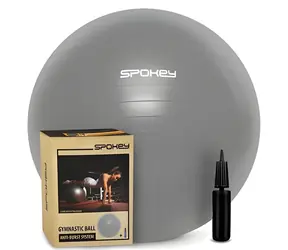 Piłka gimnastyczna Spokey FITBALL szara / 65 cm