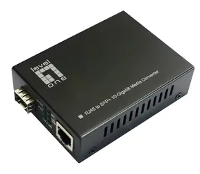 LevelOne GVT-2051 / Konwerter mediów / RJ45-SFP+ / Ethernet 1G/2.5G/5G/10G / Plug & Play
