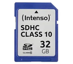 INTENSO SDHC 32GB / Karta pamięci / Klasa 10 / odczyt 20 MB/s / zapis 12 MB/s
