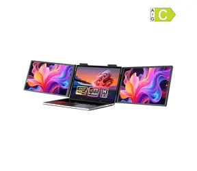 14" Zeuslap ZB14 / Monitor przenośny / podwójny / IPS / FHD 1920×1080 / USB-C