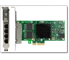 Lenovo ThinkSystem I350-T4 / Karta sieciowa / PCIe / 4X RJ-45 / 1Gb Ethernet