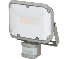 Brennenstuhl AL 2050 szary / reflektor LED / 20 W / 2080 lm / czujnik ruchu PIR / IP44