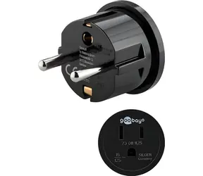 Adapter podróżny Goobay CZ do USA/Japonii / Adapter podróżny / do urządzeń w USA i Japonii