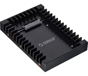 Orico 1125SS-V1-BK-EP czarny / Ramka montażowa / 2,5" do 3,5" / plastik / hot-swap