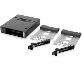Rama Icy Dock 2.5" do MB492SKL-B czarna, srebrna / Rama do dysków HDD/SSD/SATA/SAS / metalowa, z zamkiem