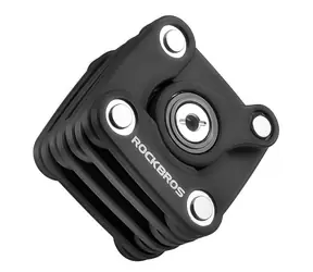 Rockbros WD795 czarny / Blokada do roweru składanego / Na klucz