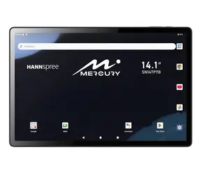 Hannspree HANNSpad SN14TP7B Mercury czarny / Tablet / 14.1" IPS / MediaTek MT8786 / 6GB / 128GB / LTE / Android 15