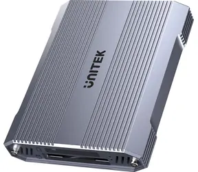 Unitek R1022C01 / Czytnik kart pamięci / CF Express / SD i microSD / USB-A 10 Gb/s / HUB